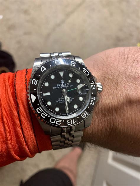 rolex bezel not clicking|Bezel on my gmt is very stiff to turn and doesnt click .